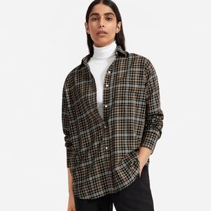 Everlane NWOT The Lightweight Flannel Oversized Shirt